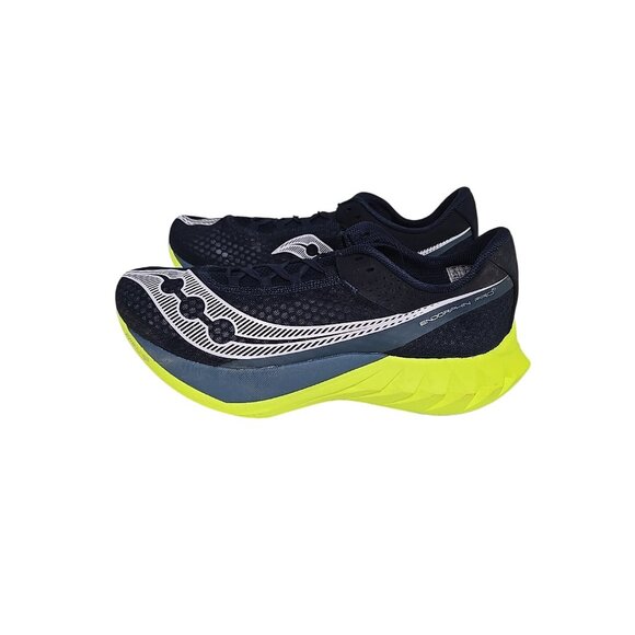 Saucony Men's Endorphin Pro 4 S20939-222 Elite Running Shoe Navy Citron Size 12M - Picture 5 of 8